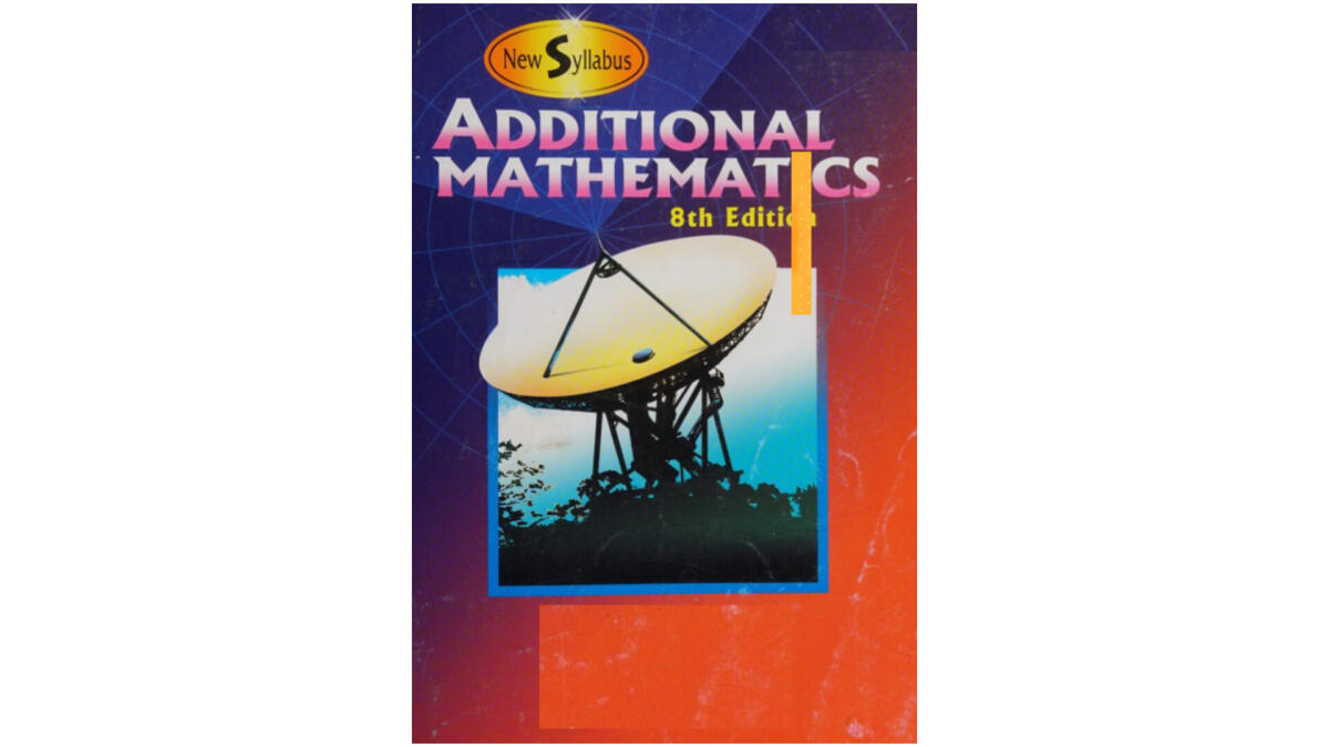 New Syllabus Additional Mathematics Textbook 1