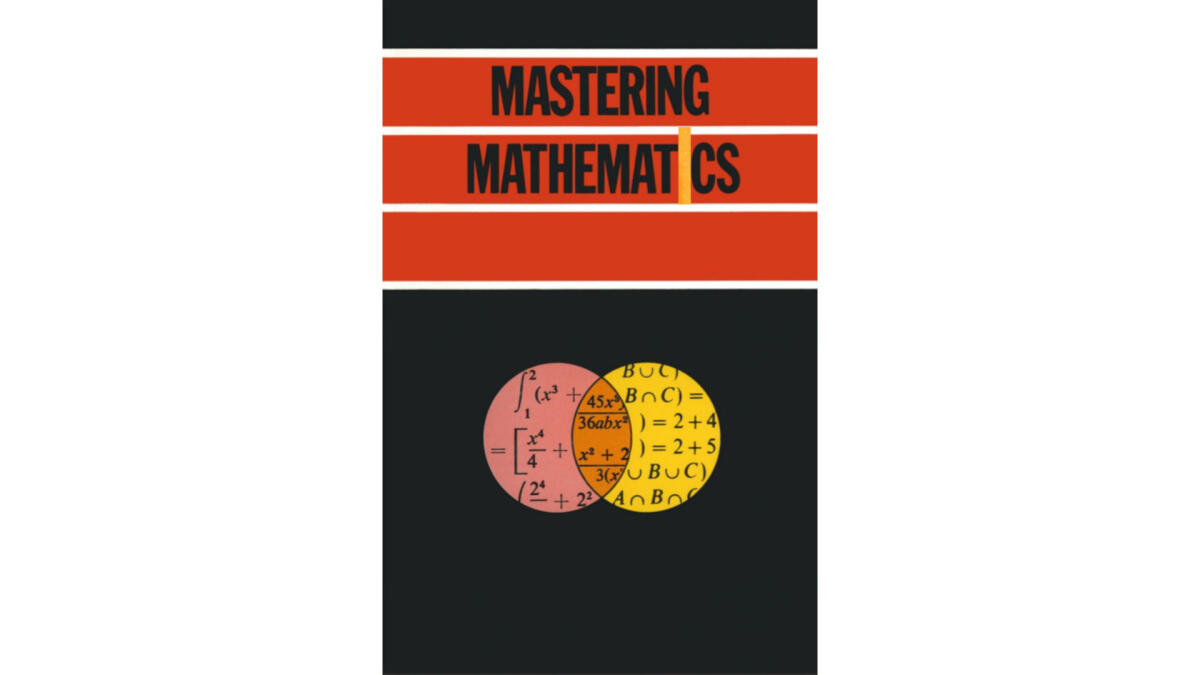 Mastering Mathematics For Students Textbook  1