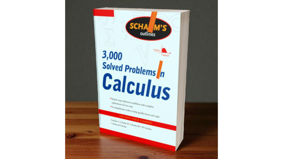 3000 Solved Problems In Calculus Textbook 1