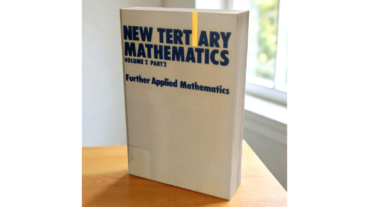 New Tertiary Further Applied Mathematics Volume 2 Part 2 1