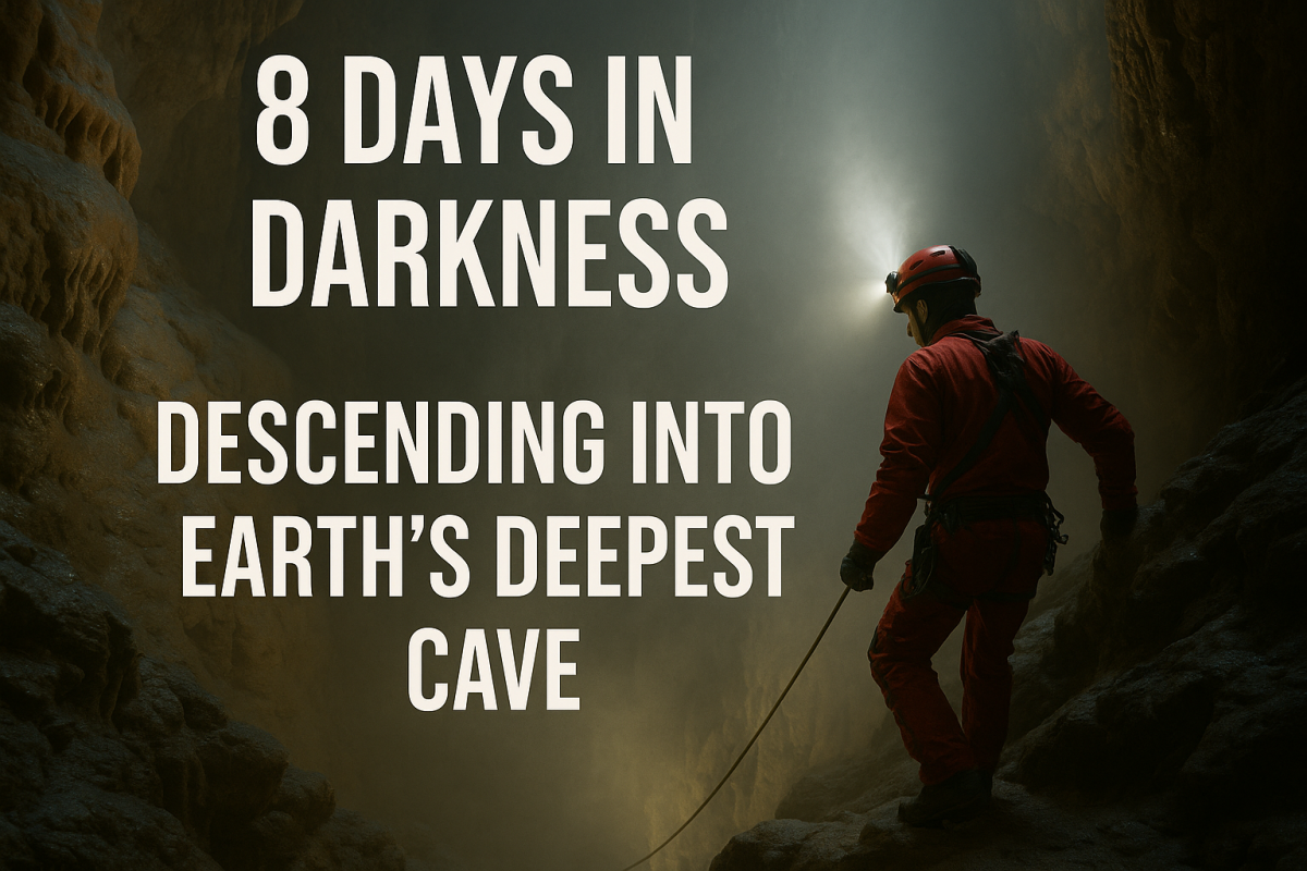 8 Days In Darkness: Descending Into Earth’s Deepest Cave 1