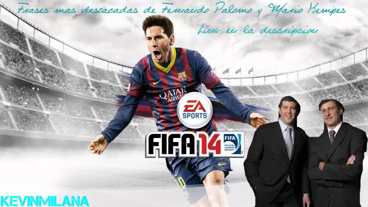 Los Comentaristas De Fifa 14 En Español Latino: Enrique Bermúdez Y Fernando Palomo, Un Dúo Icónico Que Marcará Tu Recuerdo 1