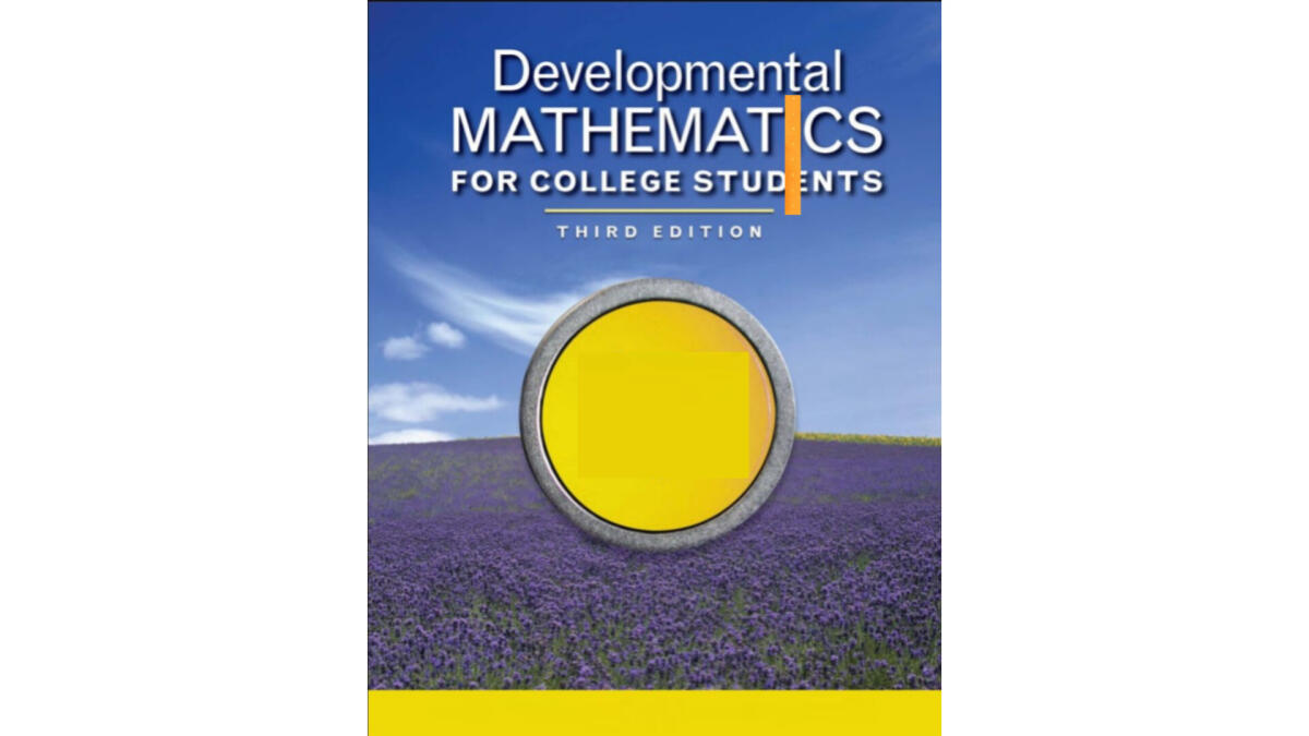 Developmental Mathematics For Students Textbook 1