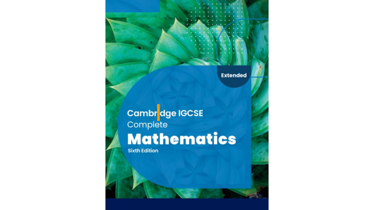 Cambridge Igcse Complete Mathematics Extended 1