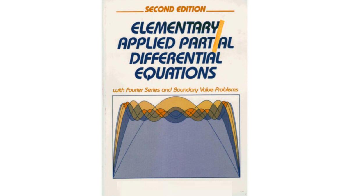 Elementary Applied Partial Differential Equations 1
