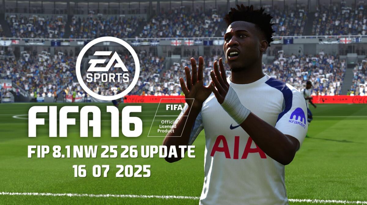 Actualización Masiva De Fifa 16 Para La Temporada 2025-26 1