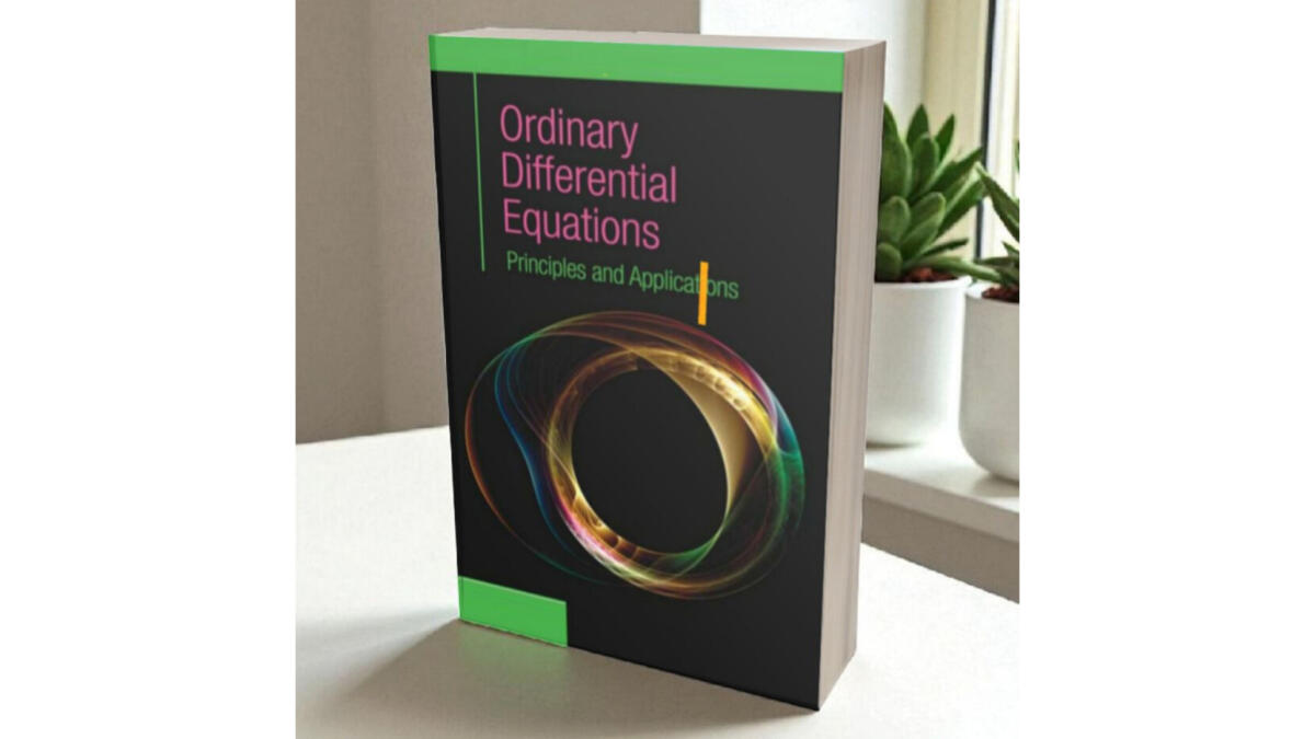 Ordinary Differential Equations-Principles And Applications 1